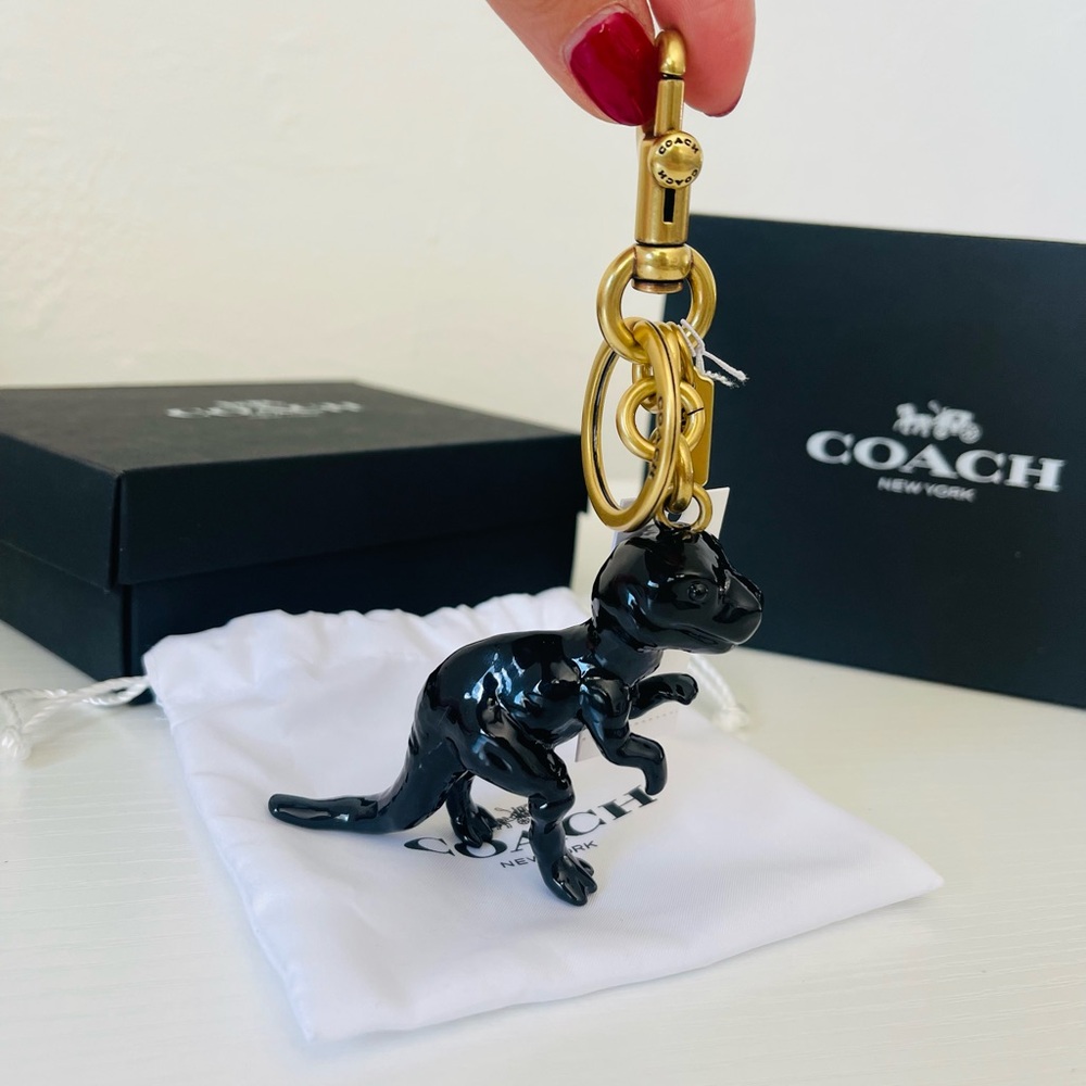 ‼️ SOLD ‼️ Coach Rex Dinosaur Bag Charm